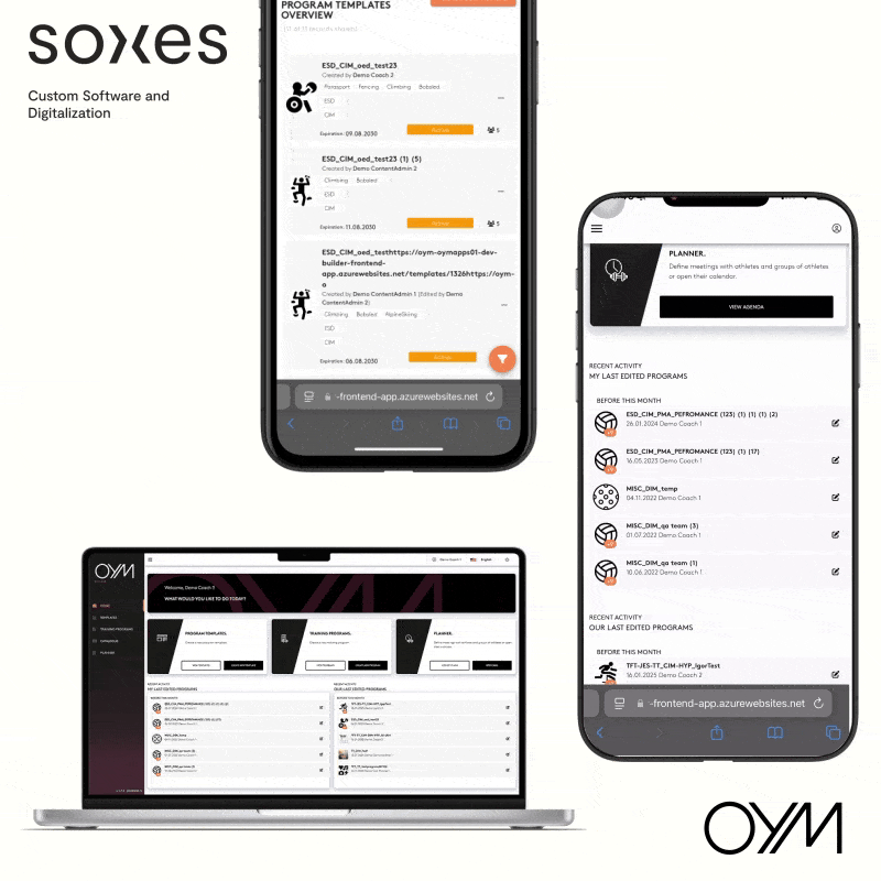 OYM Builder demo